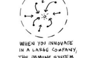 When you innovate in large organization
